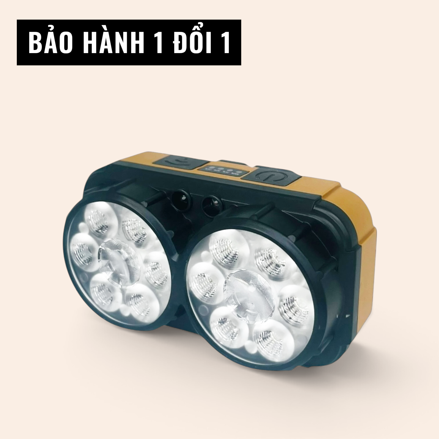 Đèn Đội Đầu G07 14 LED Siêu Sáng Pin Sạc Type-C Cảm Biến Vẫy Tay Chiếu Xa
